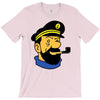 captain haddock tintin cartoon comic T-Shirt