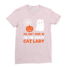i'm the crazy cat lady Ladies Fitted T-Shirt
