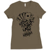 joker tattoo haha Ladies Fitted T-Shirt