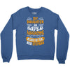 My Daughter Is Super Awesome Her Stepdad Crewneck Sweatshirt