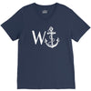 w anchor V-Neck Tee