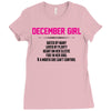 December Girl Hated By Many Ladies Fitted T-Shirt