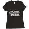 i didnt buy this shirt because it says fuck on it i bought it because Ladies Fitted T-Shirt