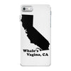Whale's Vagina CA iPhone 7 Case