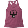 hans up Racerback Tank