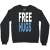 funny t shirts free hugs adult Crewneck Sweatshirt