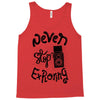 never stop exploring Tank Top