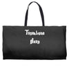 trombone hero funny music Weekender Totes