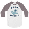 seal the deal 3/4 Sleeve Shirt