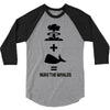nuke the whales 3/4 Sleeve Shirt