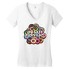 donut hungry Women's V-Neck T-Shirt