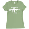 black guns matter Ladies Fitted T-Shirt