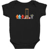 how they died Baby Bodysuit
