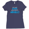 Only The Best Dads Get Promoted To Abuelo Ladies Fitted T-Shirt