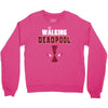 the walking deapool Crewneck Sweatshirt