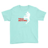 thai box boxe thailandese combattimento sport Youth Tee