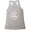 quit playing with your dinghy Racerback Tank
