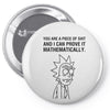 mathematically Pin-back button