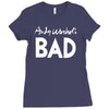 andi warlor bad Ladies Fitted T-Shirt