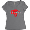 khabib air Women's Triblend Scoop T-shirt