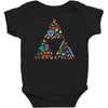 zelda item triforce Baby Bodysuit