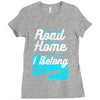 Country Road (f149) Ladies Fitted T-Shirt