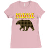 mama bear Ladies Fitted T-Shirt
