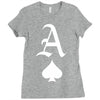 ace of spades (2) Ladies Fitted T-Shirt
