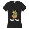 gus gus Women's V-Neck T-Shirt