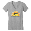 today is a beautiful day Women's V-Neck T-Shirt