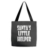 santa's little helper Tote Bags