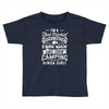 love camping!!! Toddler T-shirt