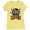 republic rebels Ladies Fitted T-Shirt