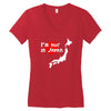 i'm huge in japan Women's V-Neck T-Shirt