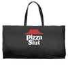 pizza funny Weekender Totes