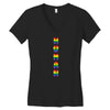 Human Women's V-Neck T-Shirt