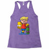 bart simpson Racerback Tank