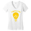 lighten up Women's V-Neck T-Shirt