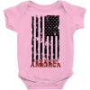 god bless america Baby Bodysuit