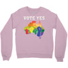 Vote Yes, Australian Marriage Equality Crewneck Sweatshirt