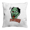 zombg! Throw Pillow