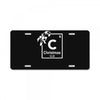 christmas periodic table of elements License Plate