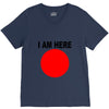 i am here V-Neck Tee