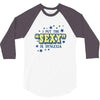 i put the sexy in dyslexia 3/4 Sleeve Shirt
