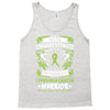 Never Underestimate The Strength Of A Lymphoma Cancer Warrior Tank Top