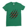 Clawed Up Ladies Fitted T-Shirt