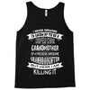 Super Cool Grandmother Of A Freaking Awesome Granddaughter Tank Top