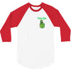 pickle rick 3/4 Sleeve Shirt