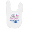 don't be jealous just because i'm a super cute november girl Baby Bibs
