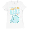 i want to ride my bike Ladies Fitted T-Shirt